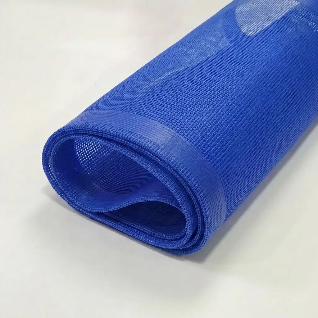 Capa tela pet para piscina - azul